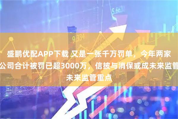 盛鹏优配APP下载 又是一张千万罚单，今年两家理财公司合计被罚已超3000万，信披与消保或成未来监管重点